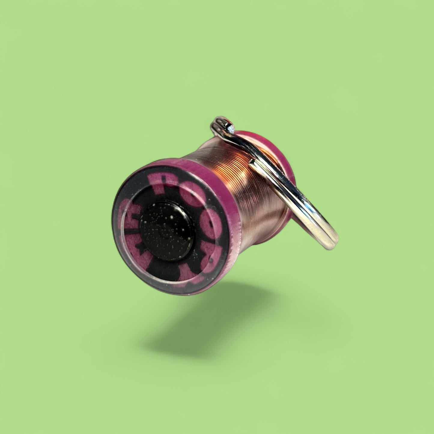 Coil keyring